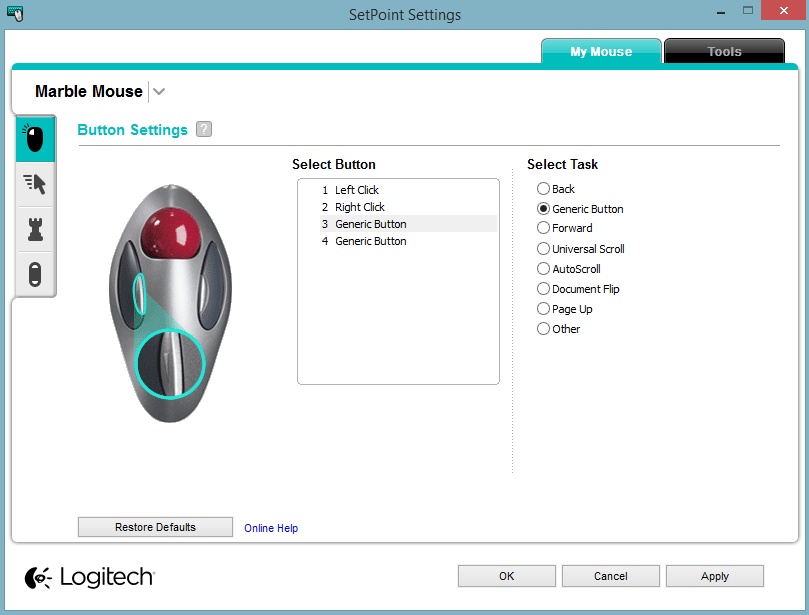logitech setpoint mouse and keyboard software mac